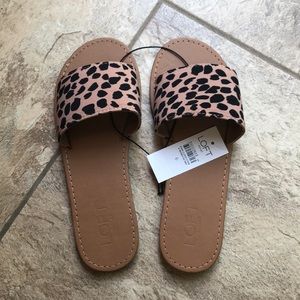 Loft Outlet Leopard Sandals NWT